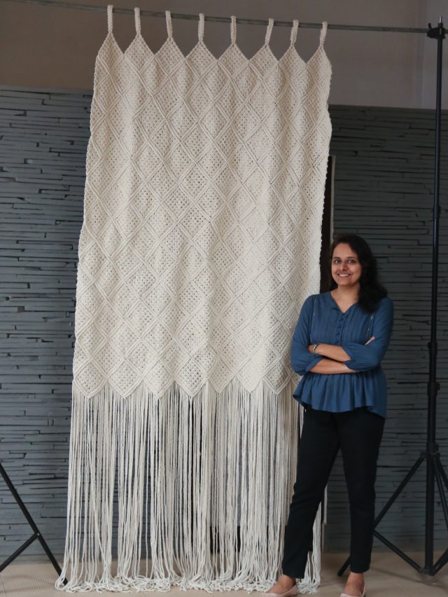 Macrame Curtain/Partition